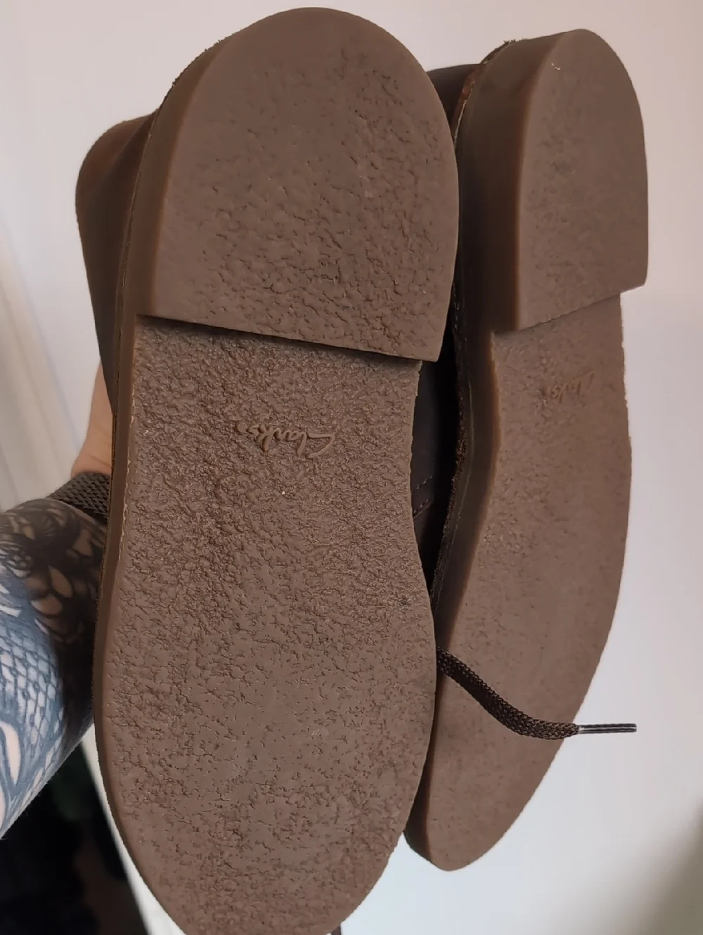 Clarks Shepton Chukka Boot Men's Size 10 Brown Smooth Leather